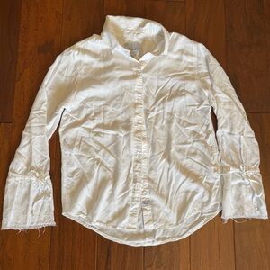 Rails White Button-Up Shirt